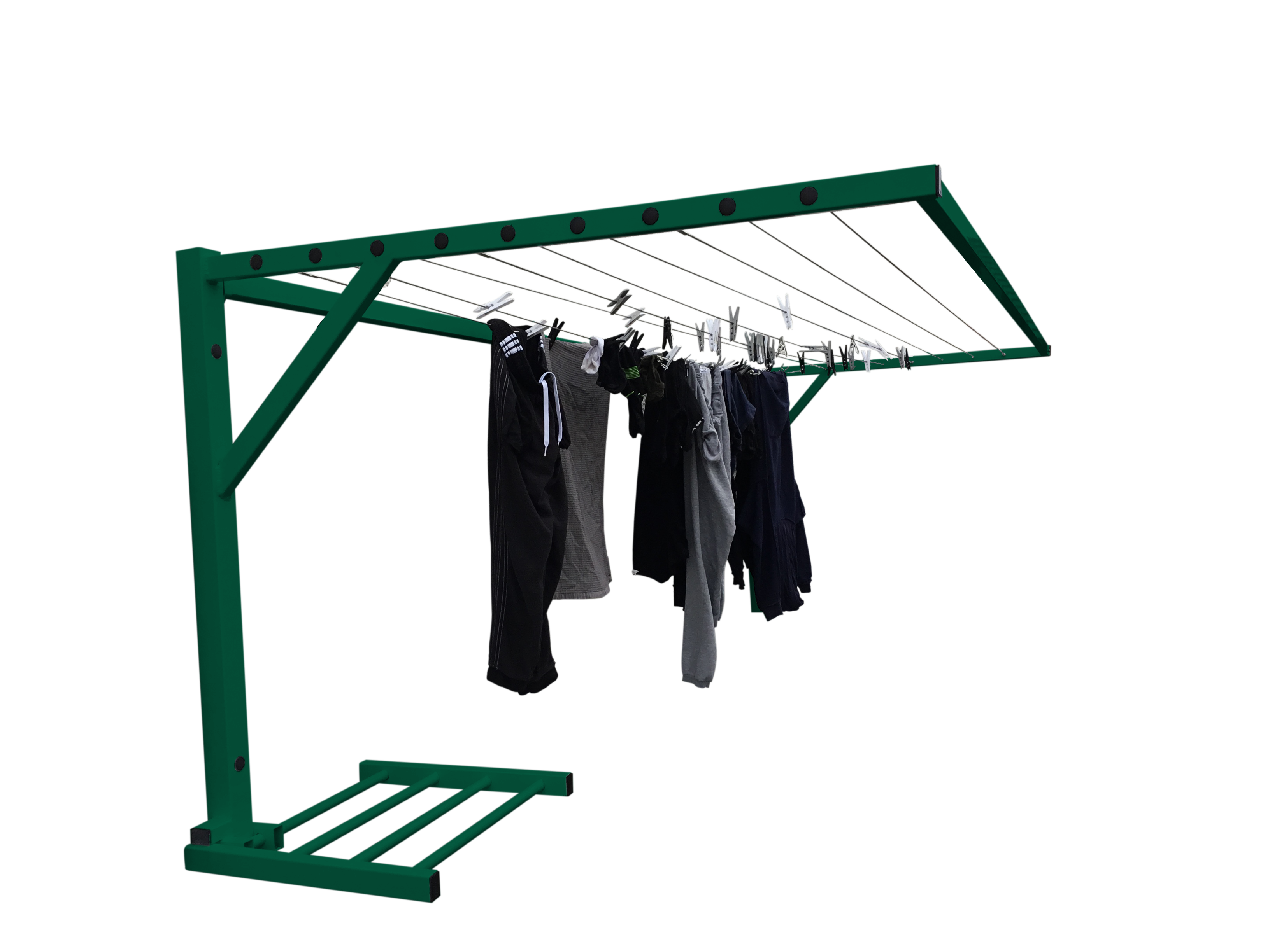 sustainable space with Aussie Hangouts Clotheslines
