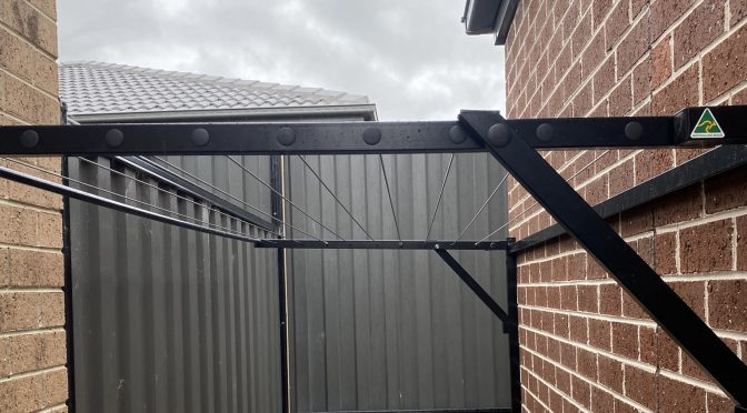 Colorbond Fencing & Clothesline Installation Package –